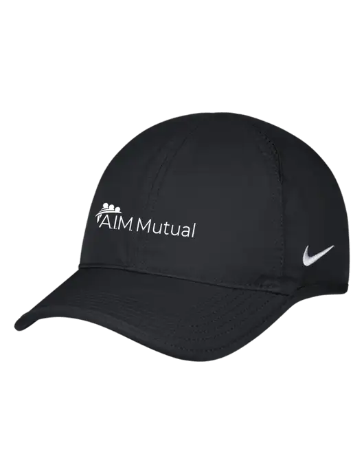 Nike Black Featherlight Cap w/A.I.M. Mutual Logo
