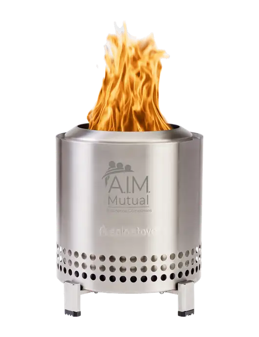 Solo Stove Stainless Steel Mesa XL w/A.I.M. Mutual Logo