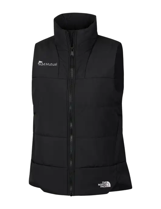 The North Face Womens Black Everyday Insulated Vest w/A.I.M. Mutual Logo