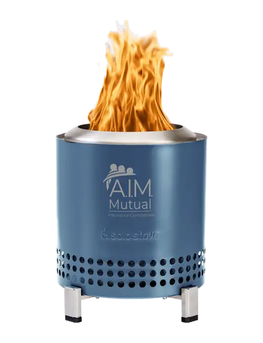Solo Stove Light Navy Mesa XL w/A.I.M. Mutual Logo