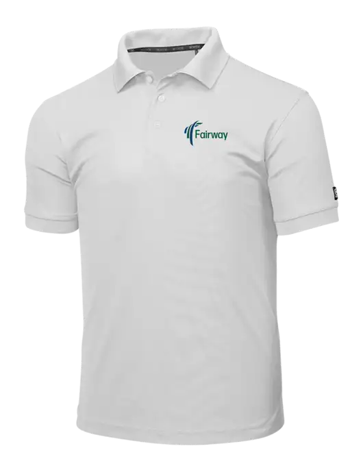 OGIO Bright White Caliber 2.0 Polo w/Fairway Logo