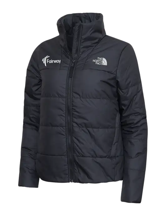 North Face Womens Black Everyday Insulated Jacket w/Fairway Logo
