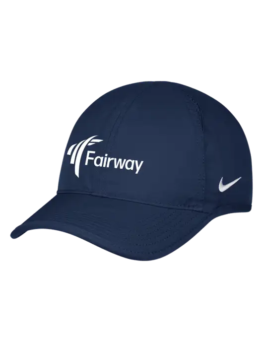 Nike Navy Featherlight Cap w/Fairway Logo