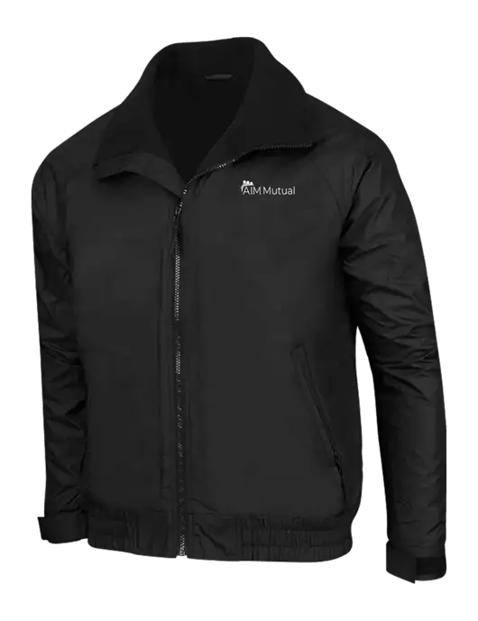 True Black/True Black Classic Competitor Jacket w/A.I.M. Mutual Logo