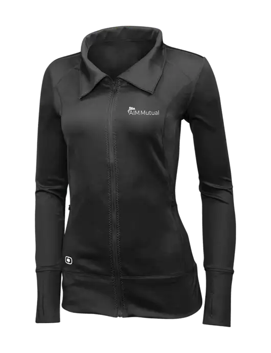 OGIO Blacktop Womens Endurance Fulcrum Full-Zip w/A.I.M. Mutual Logo