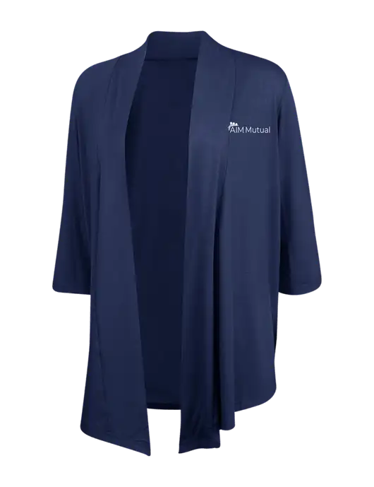 Dress Navy Blue Womens Concept Shrug w/A.I.M. Mutual Logo