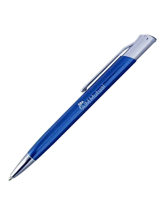 San Malo Slate Pen - Black Ink w/A.I.M. Mutual Insurance Logo