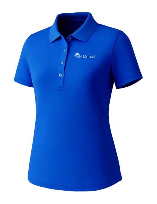 Callaway Womens Core Royal Performance Polo w/A.I.M. Mutual Logo