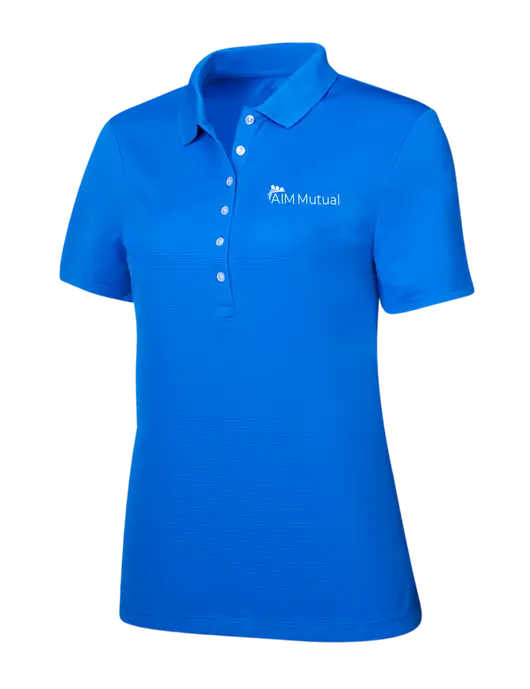 Callaway Womens Ottoman Royal Blue Polo w/A.I.M. Mutual Logo